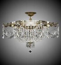  FM8013-P-02G - 9 Light Valencia Flush Mount